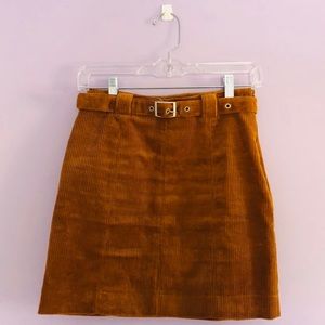 urban outfitters corduroy skirt
